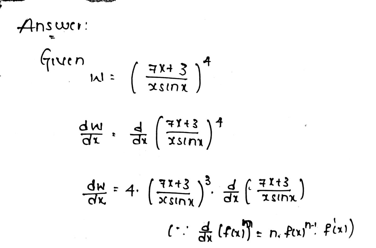 Calculus homework question answer, step 1, image 1